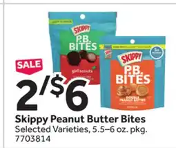 Stop&Shop Skippy Peanut Butter Bites offer
