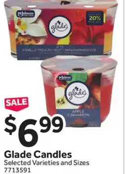 Stop&Shop Glade Candles offer