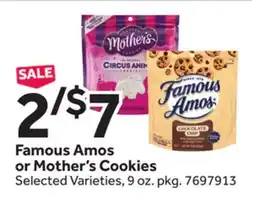 Stop&Shop Famous Amos or Mother's Cookies offer