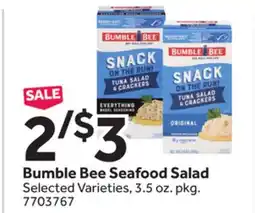 Stop&Shop Bumble Bee Seafood Salad offer