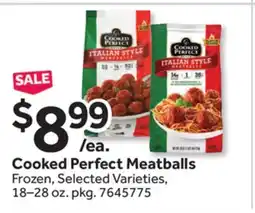 Stop&Shop Cooked Perfect Meatballs offer