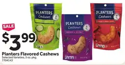 Stop&Shop Planters Flavored Cashews offer
