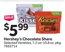 Stop&Shop Hershey's Chocolate Share offer