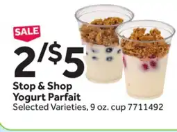 Stop&Shop Stop & Shop Yogurt Parfait offer