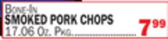 Bravo Supermarkets SMOKED PORK CHOPS offer