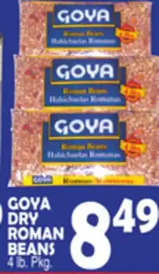 Bravo Supermarkets GOYA DRY ROMAN BEANS offer
