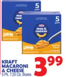 Bravo Supermarkets KRAFT MACARONI & CHEESE offer