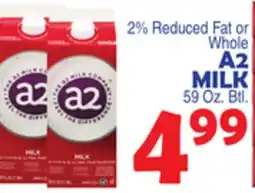 Bravo Supermarkets A2 MILK offer