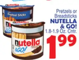Bravo Supermarkets NUTELLA & GO! offer