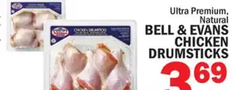 Bravo Supermarkets BELL & EVANS CHICKEN DRUMSTICKS offer