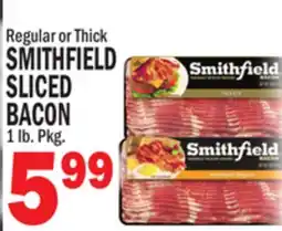 Bravo Supermarkets SMITHFIELD SLICED BACON offer