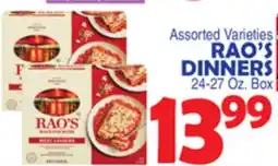 Bravo Supermarkets RAO'S DINNERS offer