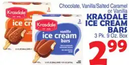 Bravo Supermarkets KRASDALE ICE CREAM BARS offer