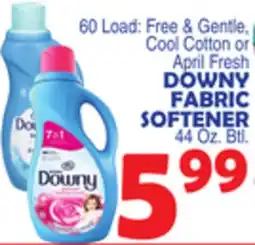 Bravo Supermarkets DOWNY FABRIC SOFTENER offer
