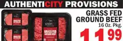 Bravo Supermarkets GRASS FED GROUND BEEF offer