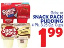 Bravo Supermarkets SNACK PACK PUDDING offer