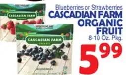 Bravo Supermarkets CASCADIAN FARM ORGANIC FRUIT offer