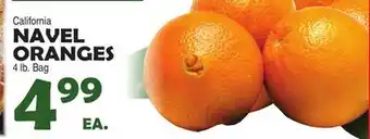 Bravo Supermarkets NAVEL ORANGES offer