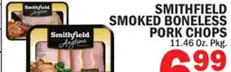 Bravo Supermarkets SMITHFIELD SMOKED BONELESS PORK CHOPS offer
