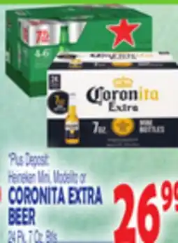 Bravo Supermarkets CORONITA EXTRA BEER offer