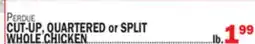 Bravo Supermarkets PeRdue CUT-UP, QUARTERED or SPLIT WHOLE CHICKEN offer