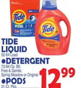 Bravo Supermarkets TIDE LIQUID offer