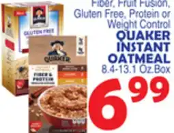 Bravo Supermarkets QUAKER INSTANT OATMEAL offer