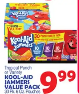 Bravo Supermarkets KOOL-AID JAMMERS VALUE PACK offer