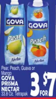 Bravo Supermarkets GOYA PRISMA NECTAR offer