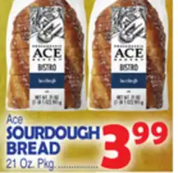 Bravo Supermarkets Ace SOURDOUGH BREAD offer