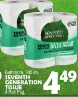 Bravo Supermarkets SEVENTH GENERATION TISSUE offer