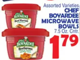 Bravo Supermarkets CHEF BOYARDEE MICROWAVE BOWLS offer