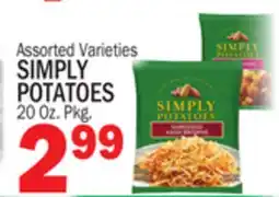 Bravo Supermarkets SIMPLY POTATOES offer