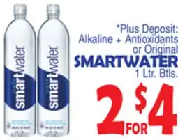 Bravo Supermarkets SMARTWATER offer