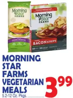 Bravo Supermarkets MORNING STAR FARMS VEGETARIAN MEALS offer