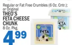 Bravo Supermarkets THEO'S FETA CHEESE offer