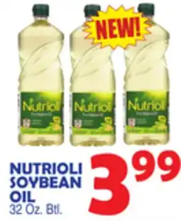 Bravo Supermarkets NUTRIOLI SOYBEAN OIL offer