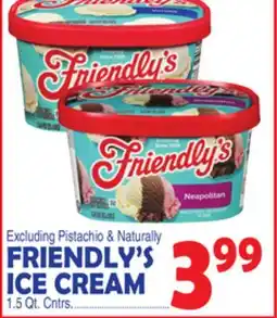 Bravo Supermarkets FRIENDLY'S ICE CREAM offer