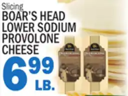 Bravo Supermarkets BOAR'S HEAD LOWER SODIUM PROVOLONE CHEESE offer