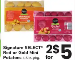 ACME Signature SELECT Red or Gold Mini Potatoes offer