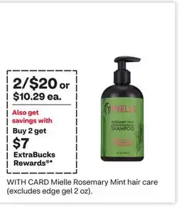 CVS Mielle Rosemary Mint hair care offer