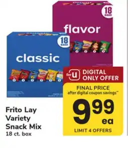 ACME Frito Lay Variety Snack Mix offer