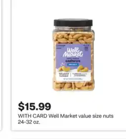 CVS Well Market value size nuts offer
