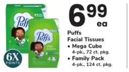 ACME Puffs Facial Tissues offer