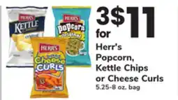 ACME Herr's Popcorn, Kettle Chips or Cheese Curls offer