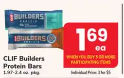 ACME CLIF Builders Protein Bars offer