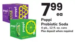 ACME Poppi Probiotic Soda offer