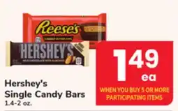 ACME Hershey's Single Candy Bars offer