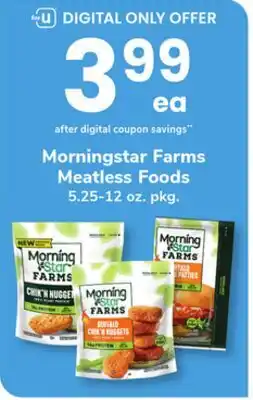 ACME Morningstar Farms Meatless Foods offer