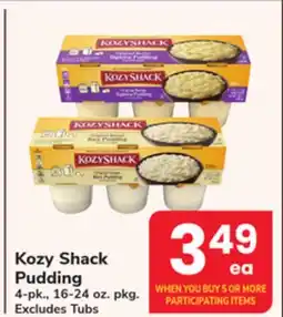 ACME Kozy Shack Pudding offer